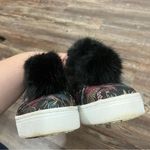 Sam Edelman  Leya Puff Fashion Sneaker Black Bird Print Size 8.5 Photo 5