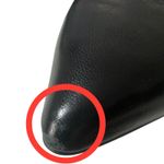 Nine West Black Leather Pointed Toe Kitten Heels Elise Pumps Womens Size 8.5M Photo 3