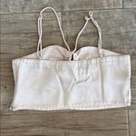 ZARA Champagne Satin Top Photo 2