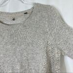 Anthropologie 3/$30 Anthro Knitted & Knotted | Beige Knit Sweater Long Sleeve Crochet Panels Photo 1