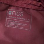 FIGS  Burgundy Jogger Scrub Pants Size XL Photo 6