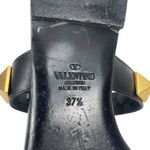 Valentino Garavani Roman Stud Calfskin Leather Slide Sandal Size 37.5 Photo 9