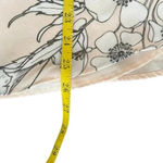 Calvin Klein  Peach Floral Women’s Blouse Large Business Casual Office Career Photo 9