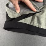 Nike Sports Bra Womens Small Gray Black Dri-FIT Strappy Crossback Athletic Photo 7