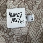 Princess Polly  Eula Mini Dress Womens 2 Brown Floral Mesh Y2K Coquette 90s Indie Photo 5