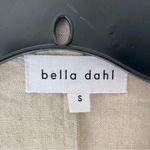 Bella Dahl  Linen Sleeveless Belted Blazer NWTs Tan size small Photo 12