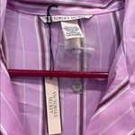 Victoria's Secret Pink Striped Victoria’s Secret night Shirt large new Photo 1