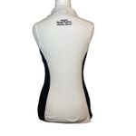 Harley Davidson Harley-Davidson Sleeveless Top White Black Colorblock Logo‎ Patch Medium Biker Photo 2