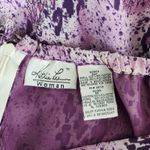 American Vintage Vintage Y2K Katie Lin Woman Purple Pink Animal Print High Waist Midi Skirt 3X Photo 4