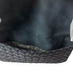 Sole Society  Marlee Woven Fold Over Faux Leather Cross Body Clutch Photo 9