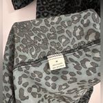 Elan Green & Black Leopard Print Belted Button Front Maxi Dress Size M Photo 7