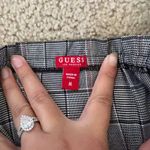Guess Plaid Off-Shoulder Top Photo 1