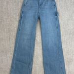 Abercrombie & Fitch “The 90's Relaxed Carpenter Jean” light wash denim high rise Photo 3