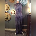 Rampage Y2K  Sleeveless Floral Purple & Tan Maxi Dress Large Photo 1