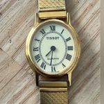 Tissot Gold Plated Super Rare Luxury Vintage Ladies Watch Gold Bracelet Photo 2