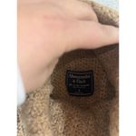 Abercrombie & Fitch  Brown‎ Chunky Knit Turtleneck Sweater Small Split Hem EUC Photo 7