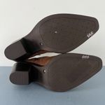 Antonio Melani Tabbie Oiled Suede Pecan Pie Brown Western Buckle Boots Photo 7