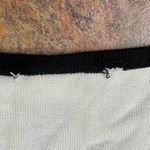 Cato  White Sweater Black Outline 3/4 Sleeve XL Top Photo 10