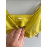 Aerie NWT Smoothez Mesh Triangle Top Bran In Yellow Size XS Photo 1