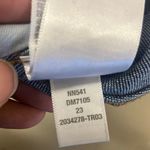 Madewell  “stovepipe” dark wash non distressed high rise jeans size 23 #717 Photo 3