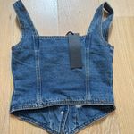 Princess Polly  denim top  Photo 2