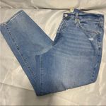 Universal Threads Universal Thread Blue High Rise 90s Slim Jeans with Distressed Details Photo 0
