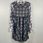 Envol Alec Ning X Stayreal Designer Plaid Polka Dot Chiffon Dress Size M Cowgirl Black Size M Photo 6