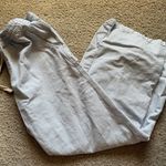 Aerie Blue and White Stripped Pants Photo 0