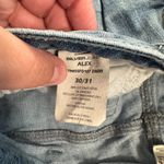 Silver Jeans Co Silver Jeans Light Wash Boot Cut Jeans Ripped Knees Women’s Size 30 / 31 Style Alex Photo 7