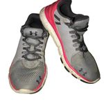 Under Armour GRAY & PINK SNEAKERS SIZE 8.5 Photo 1