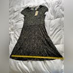Michael Kors NET: Green and Black Safari Dress Photo 2