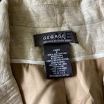 George Floral Pattern Blazer Gold Size 8 Photo 3