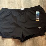 Speedo Gym2Pool Built in Compression Run Swim SHORTS Size 14 Photo 0
