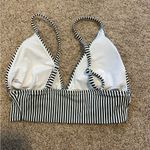 Aerie Striped Black and White Triangle Top Size XS Photo 3
