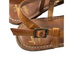 Sam Edelman  T-Strap Leather Sandals Size 7 AE Outfitters Summer Chic Photo 5