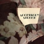 Accessory Street Sheer Scarf Vintage Big Flower Photo 3