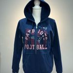 NFL Women’s Navy Team Apparel Patriots Full-Zip Hoodie Size M EUC Photo 0