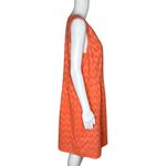 Tommy Hilfiger Dress Womens 18 Orange Sheath Dress Chevron Party Office Preppy Photo 1