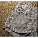 Roxy Size 5 Pinstripe  Y2K Style Mini Shorts Photo 1