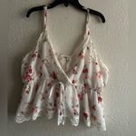 American Eagle  Outfitters Floral Lace Cami Top S Photo 5