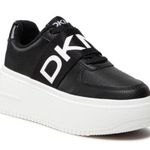 DKNY Black and White Sneakers Sleek and Stylish Photo 0