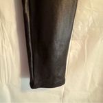 Spanx Faux Leather Leggings Womens Medium Shaping Mid Rise Slimming Pants Shiny Photo 1