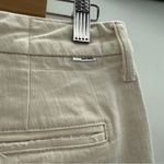 Mother Superior The Shaker Prep Fray Cropped Jeans in Act Natural Sz 27 White Photo 6