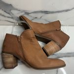 Lucky Brand | Women's Brown Leather Studded Block Heel Pincah Boot Sz 7 Photo 4