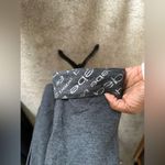 Bebe Gray Robe With Tie Belt For Women Size L Photo 7