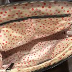 Kate Spade  Black Leather and Gold Zipper Hand Bag Photo 6