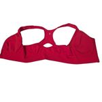 Danskin Red Sports Bra.Front Hook/Zip Removable pads Photo 3
