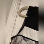 Vera Wang Simply Size L Black Gray Lightweight Watercolor Drop-Tail Hem Tank Top Photo 3