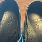 Dansko  black Leather Clogs Photo 4