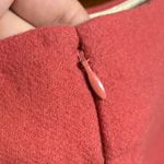 J.Crew Wool Blend Pencil Skirt Red Size 2 Business Casual Office Photo 3